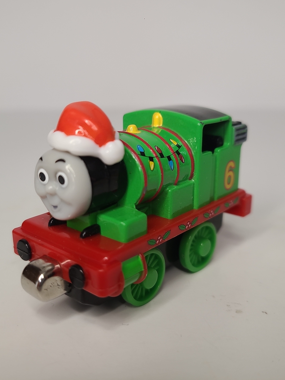 Thomas & Friends Take Along Holiday Percy Hat Train Engine 2002